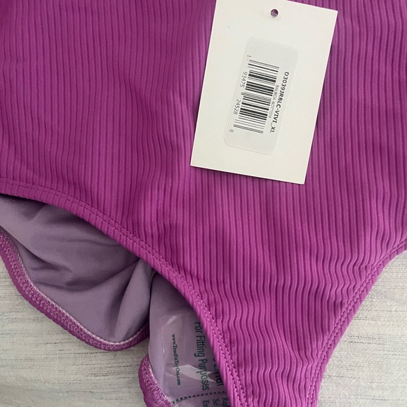 Dippin Daisy’s Purple Bikini High Waisted XL NWT - Picture 5 of 5